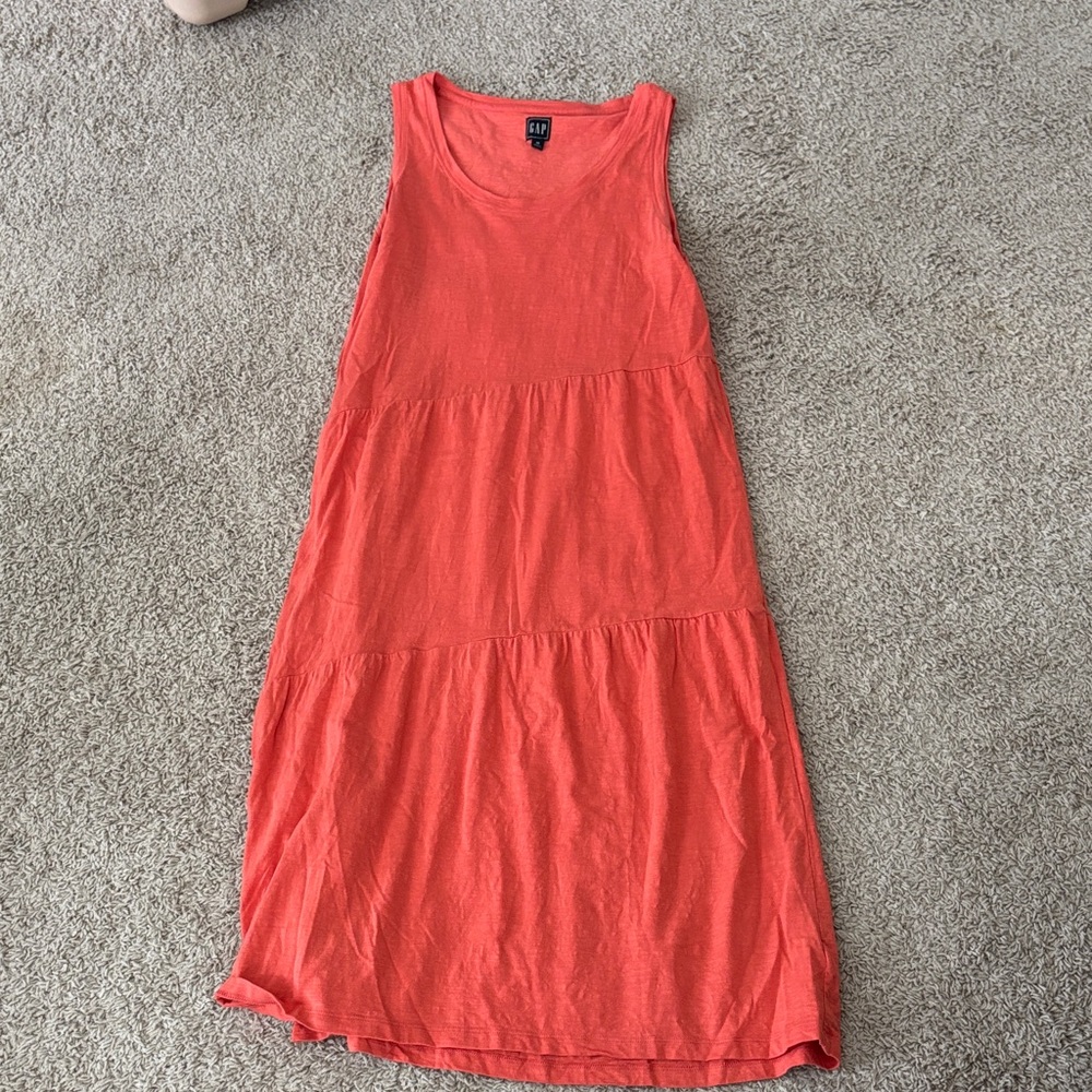 GAP Coral Maxi Dress